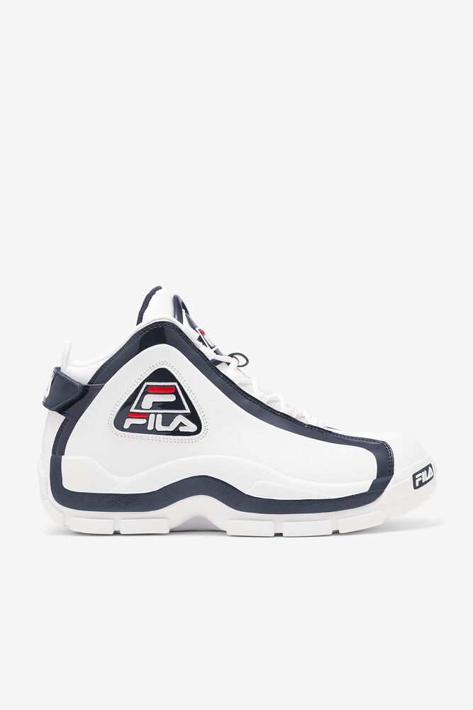 Fila Grant Hill 2 White Sneakers Mens - NZ 59284-TGBK